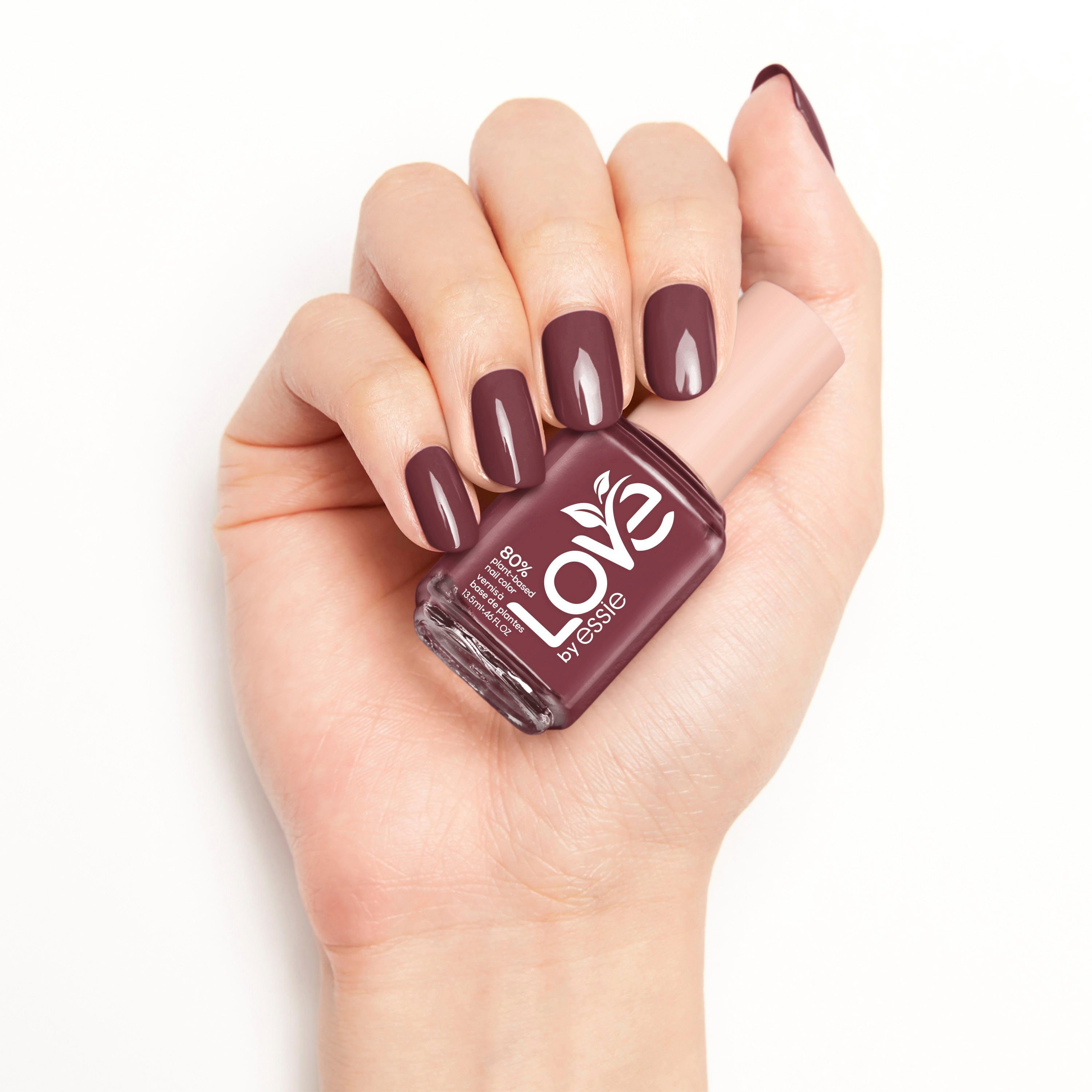 essie Nagellack Love, 80% pflanzenbasierte, natürliche Formel