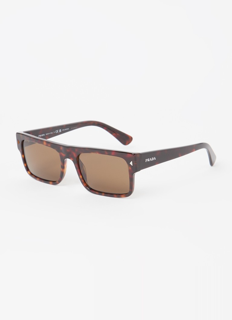 Okulary przeciwsłoneczne Prada Wayfarer PRA10S z polaryzacją