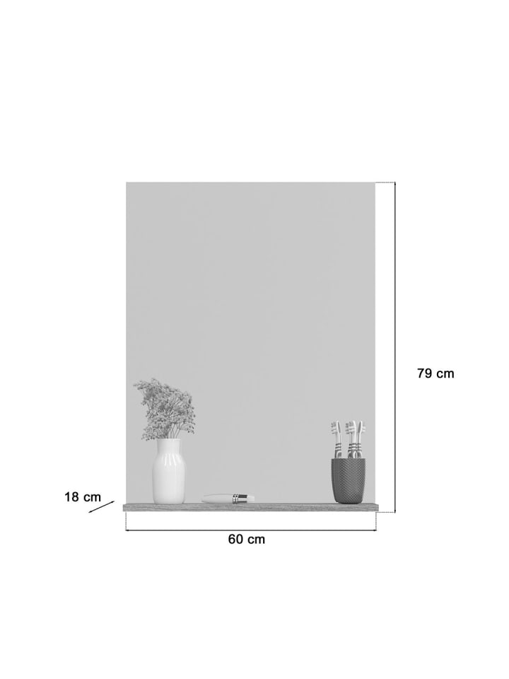 ebuy24 Spiegel 60 x 18 cm günstig kaufen onesize
