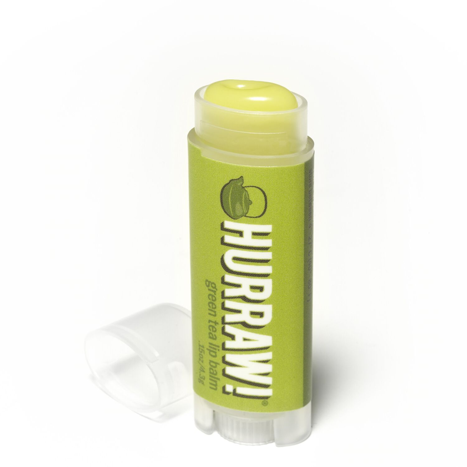 Hurraw Baume à Lèvres Thé Vert 4,8 g