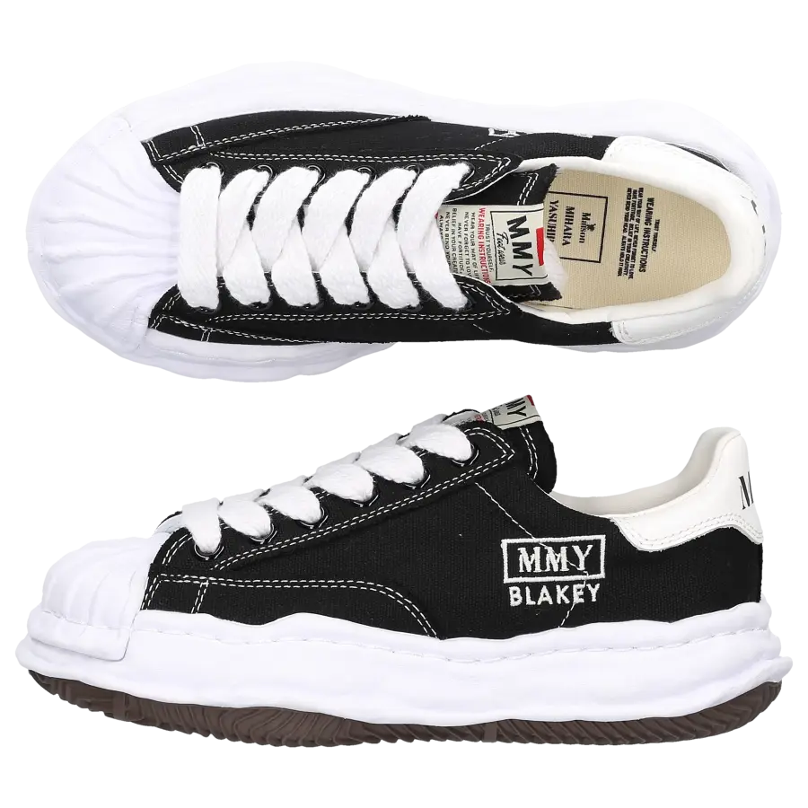 Maison Mihara Yasuhiro - Sneaker low PETERSON Baumwolle - schwarz