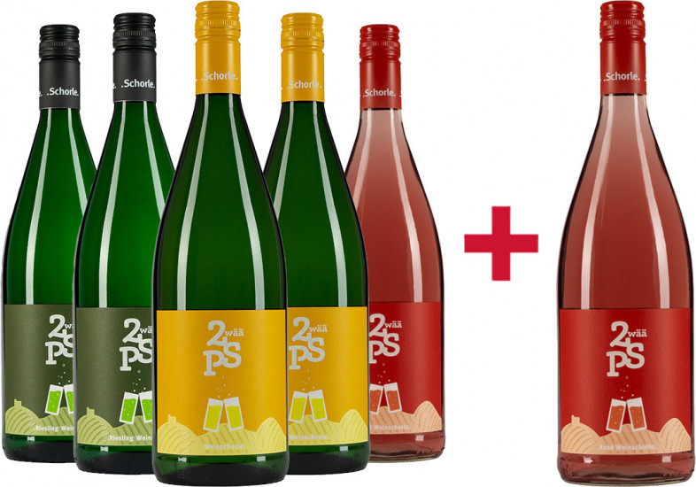 5+1 Weinschorle Paket - Schorle-Helden
