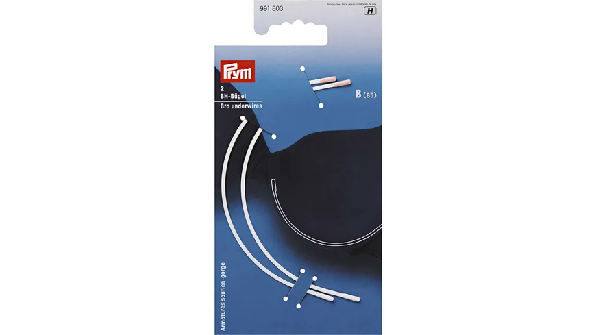 Prym BH-Bügel Gr. 85 weiß