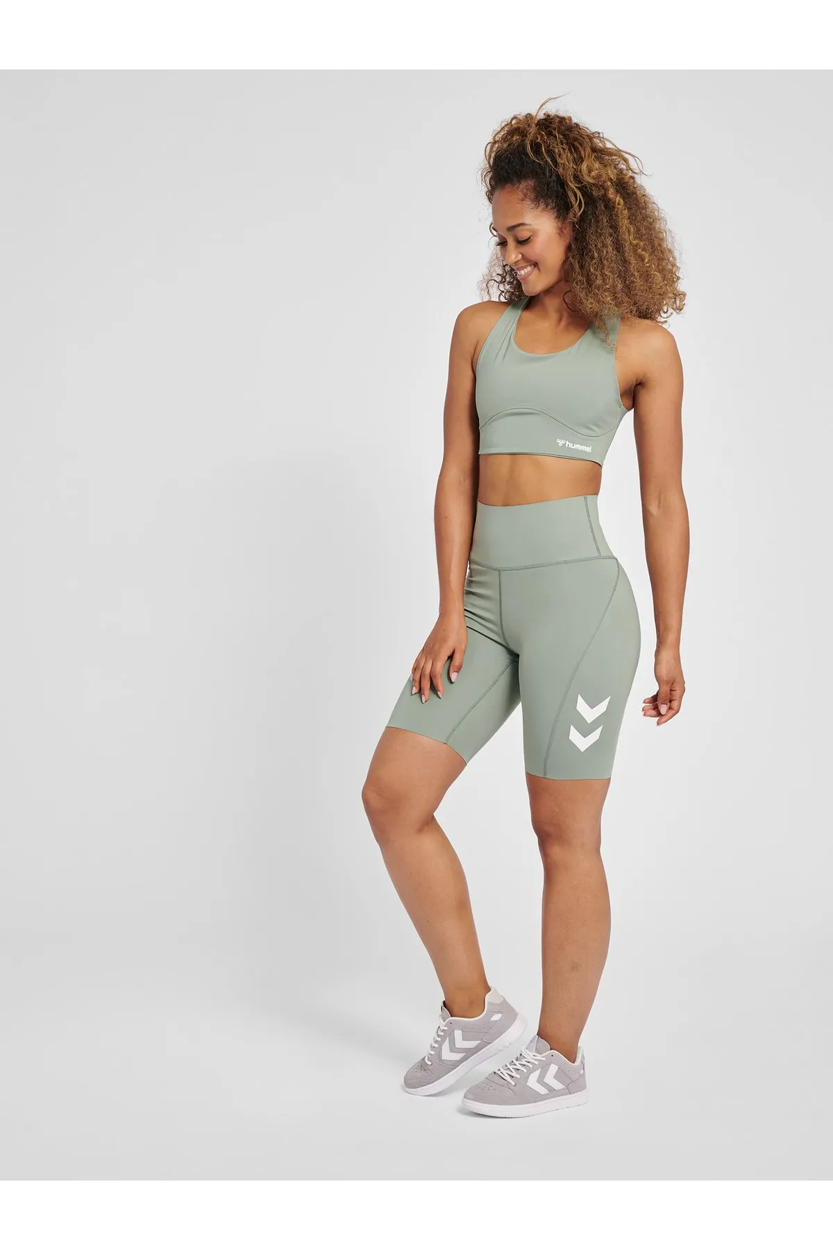 hummel  Sport-BH - Grün - Lizenzartikel