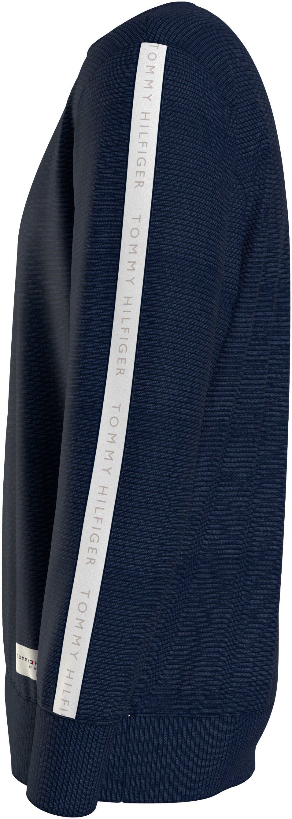 Tommy Hilfiger Underwear Sweater HWK TRACK TOP mit Markenlabel an den Ärmeln
