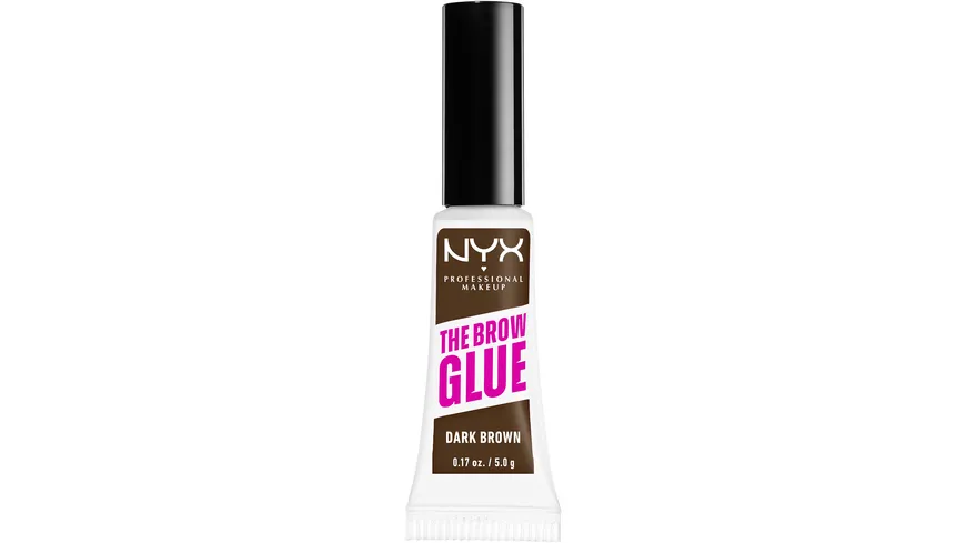 NYX PROFESSIONAL MAKEUP THE BROW GLUE Medium Brown - warm brown