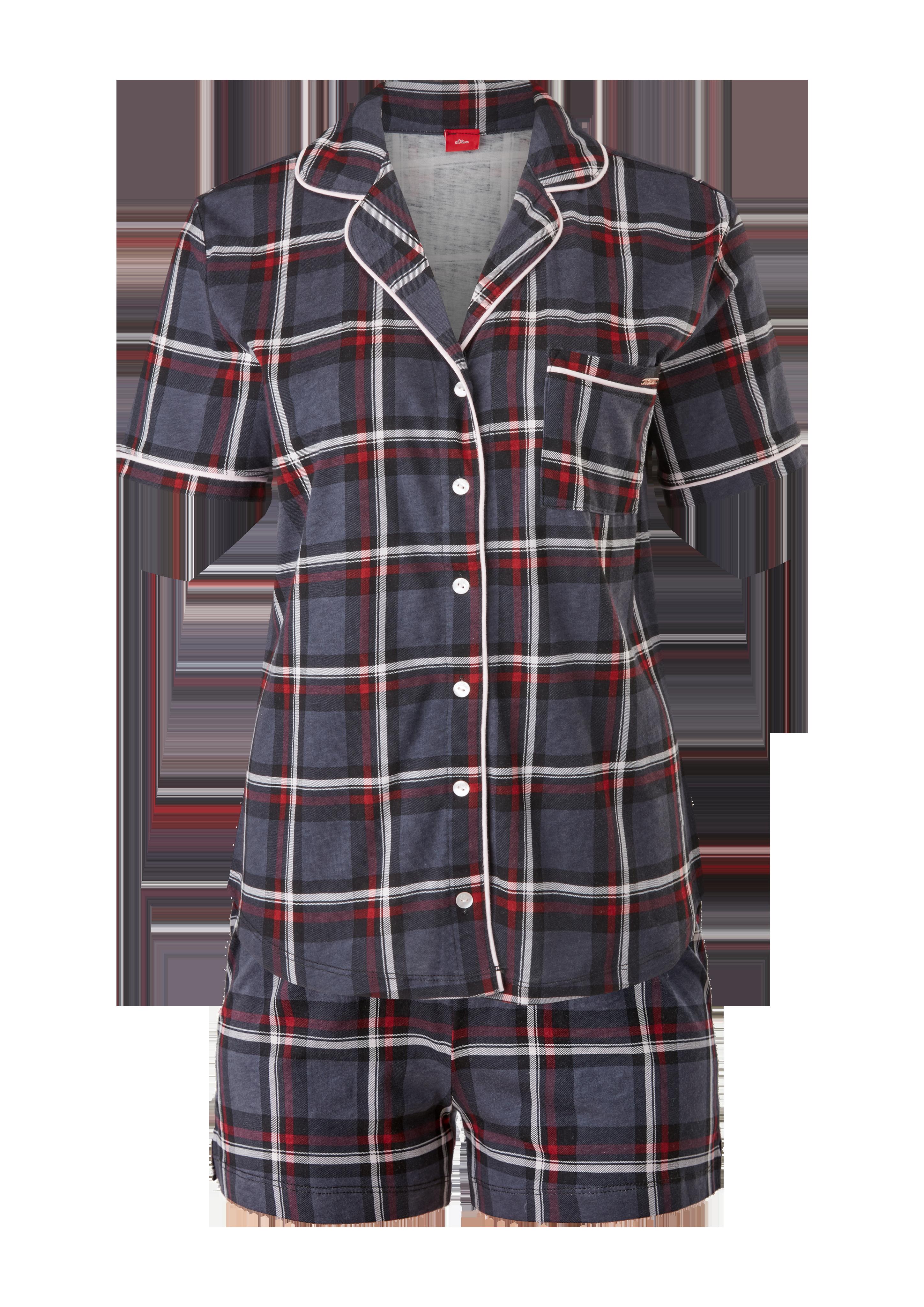 Kurzer Jerseypyjama mit Viskose  6006295-46N1