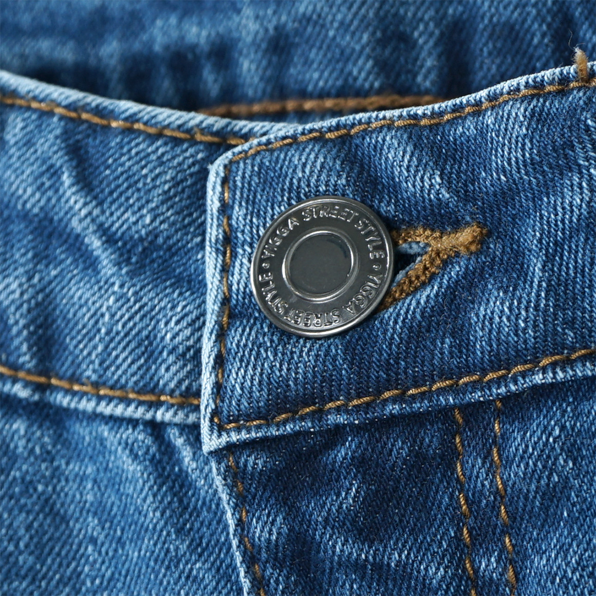 Jungen Slim-Jeans mit Used-Waschung