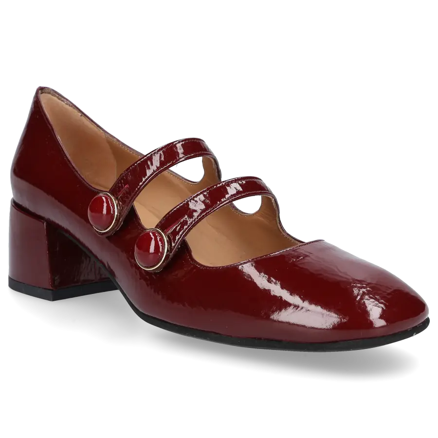 Roberto Festa - Pumps Lackleder - rot