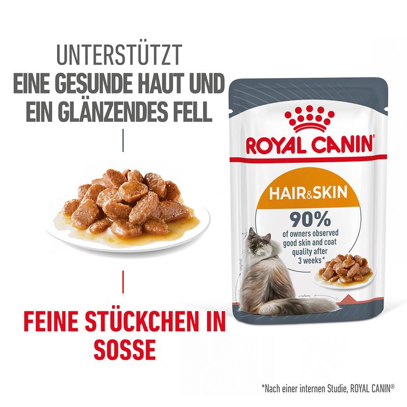 Royal Canin Hair & Skin Care in Soße zu TOP-Preisen