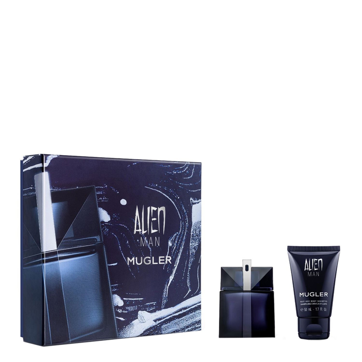 Mugler Alien Man Coffret Eau de Toilette 50 ml + Shampooing Cheveux et Corps 50 ml