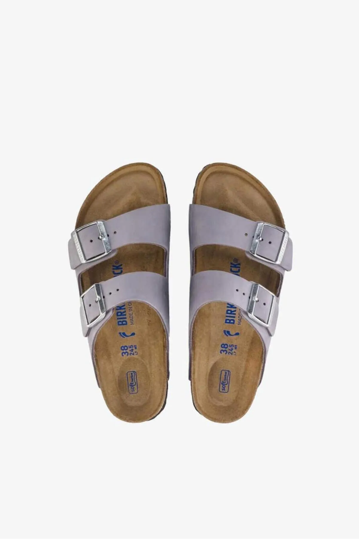 Birkenstock  Arizona Sfb Nu Lila Unisex-Hausschuhe 1024241-20262