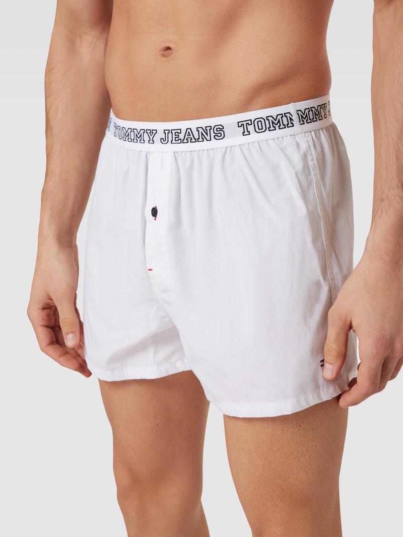 Boxershorts mit elastischem Logo-Bund im 3er-Pack in blau