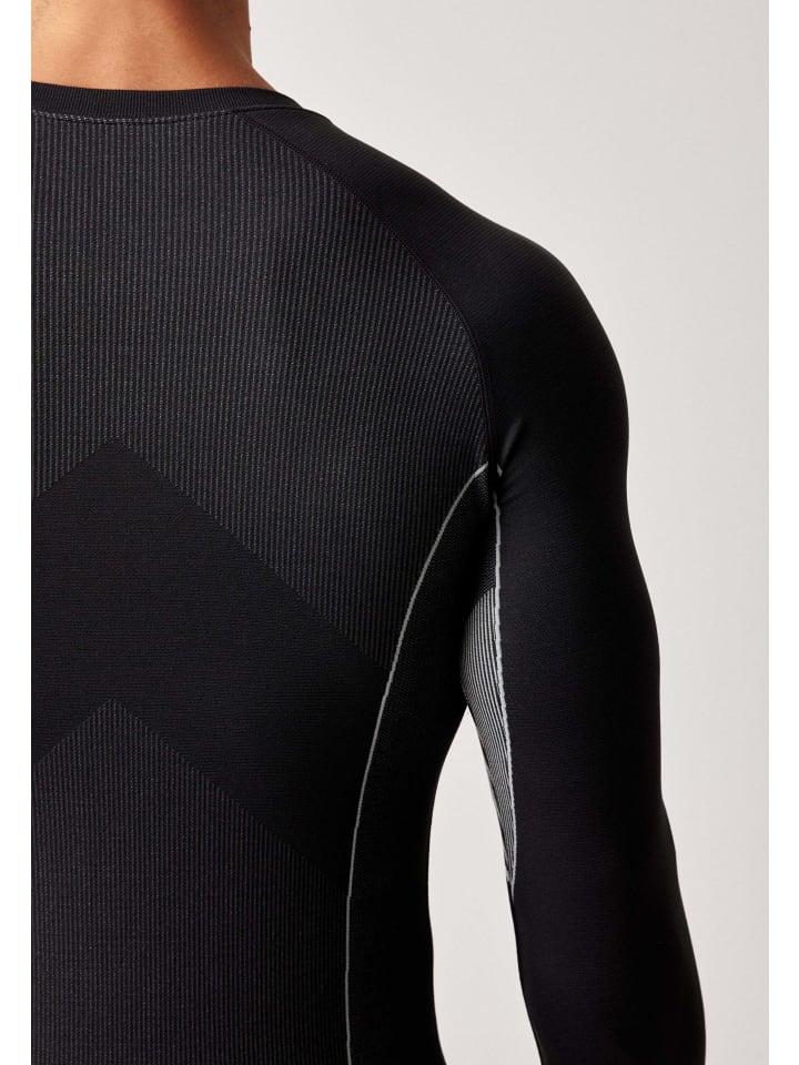 SNOCKS Thermoshirt mit Daumenloch 1 Stück in Schwarz günstig kaufen