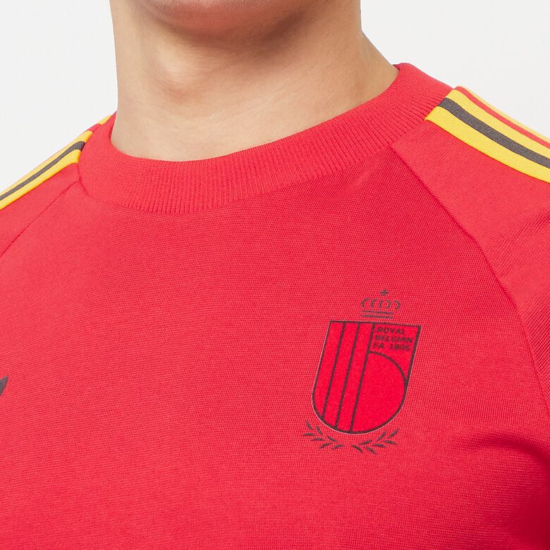 adidas Originals Belgium RBFA OG 3-Stripes T-Shirt rot
