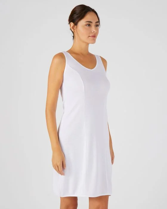 Fond de robe fine côte, 2 longueurs Thermolactyl