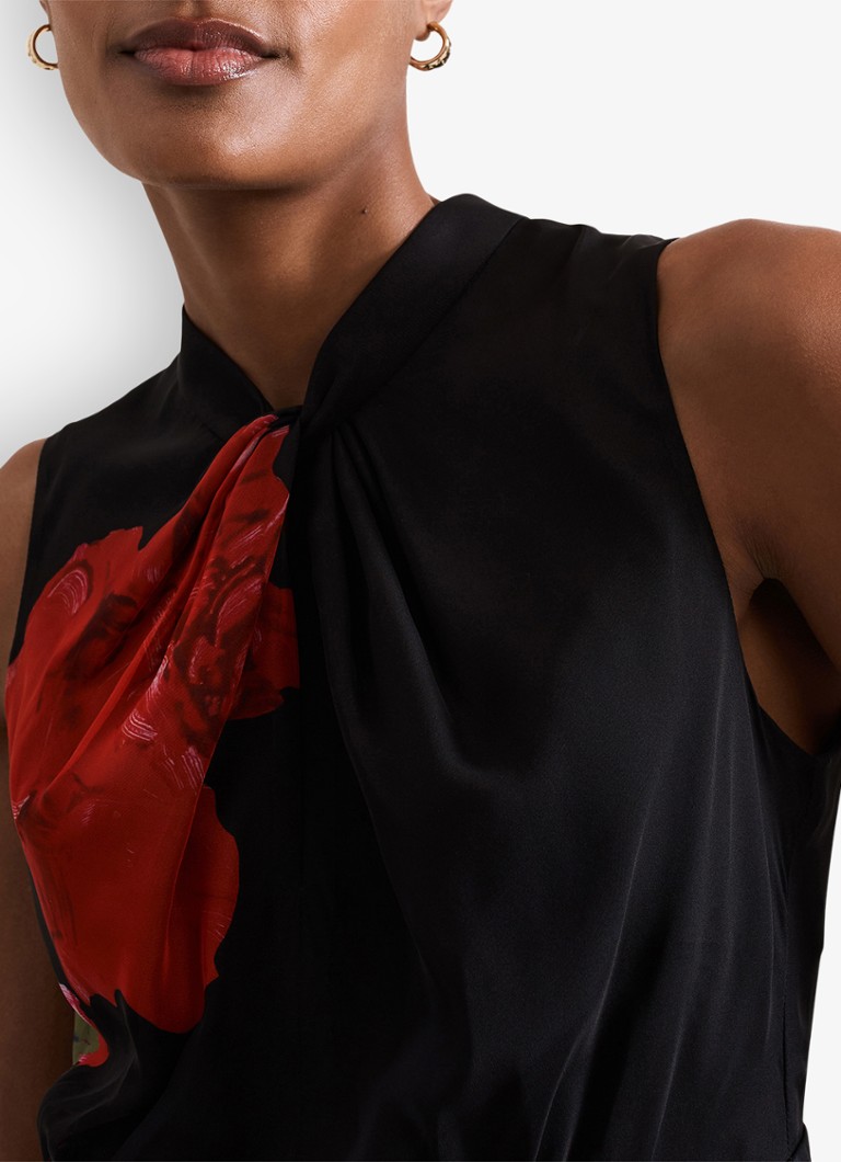 Abito midi con stampa floreale Phase Eight Lucia