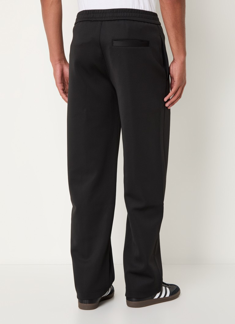 The New Originals Workman straight fit track pants with logo embroidery and side pockets