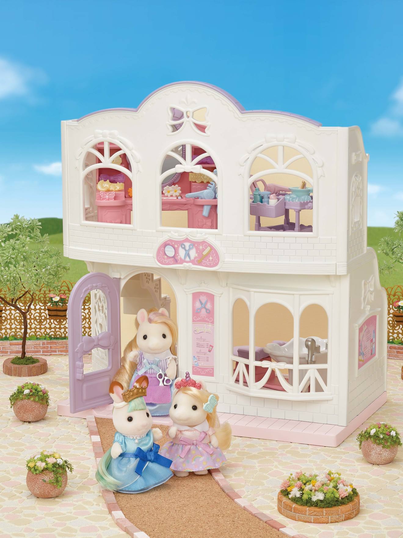 Sylvanian Pony-Friseursalon SYLVANIAN FAMILIES - mehrfarbig