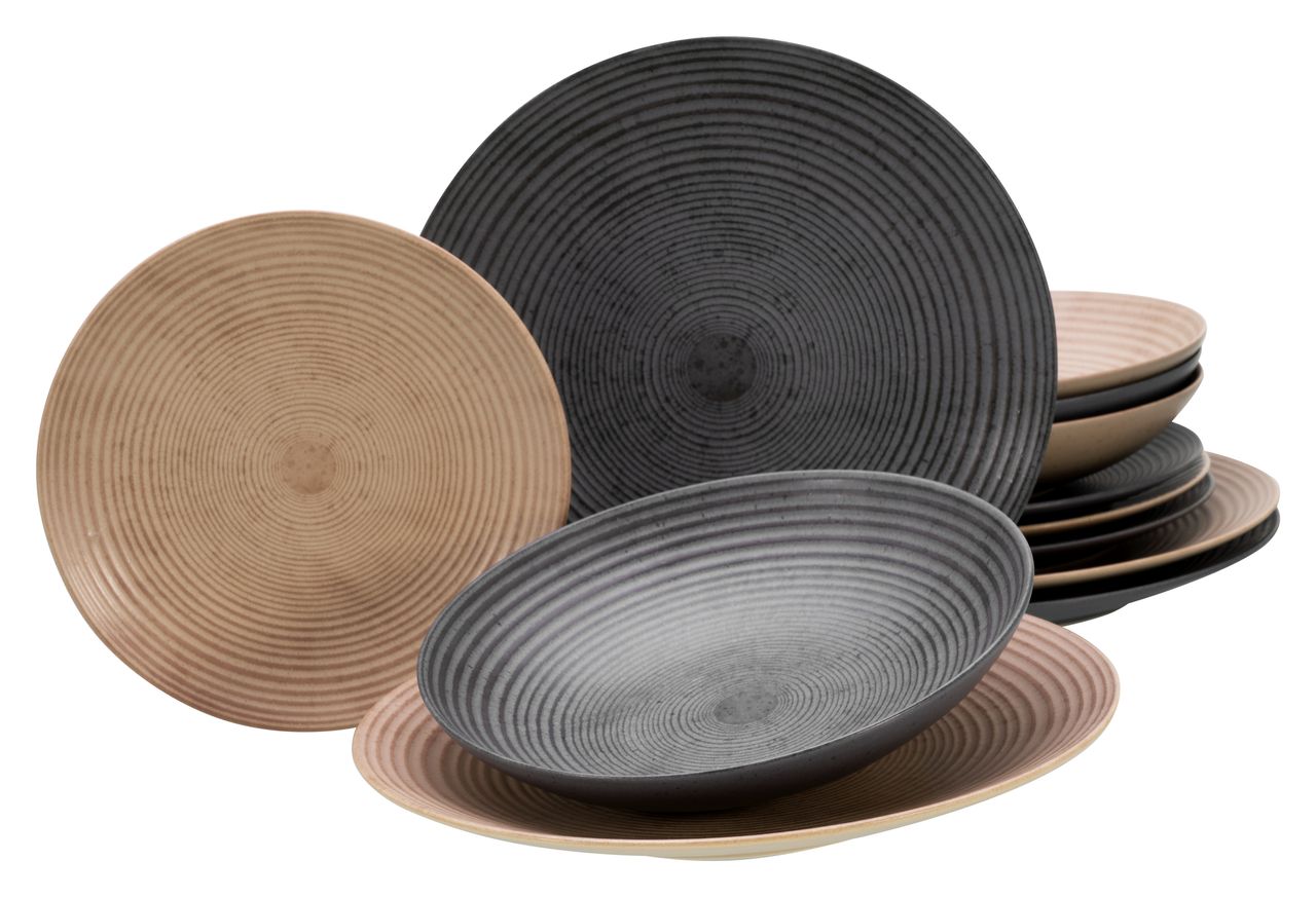 CreaTable Catania mix Tellerset 12-tlg