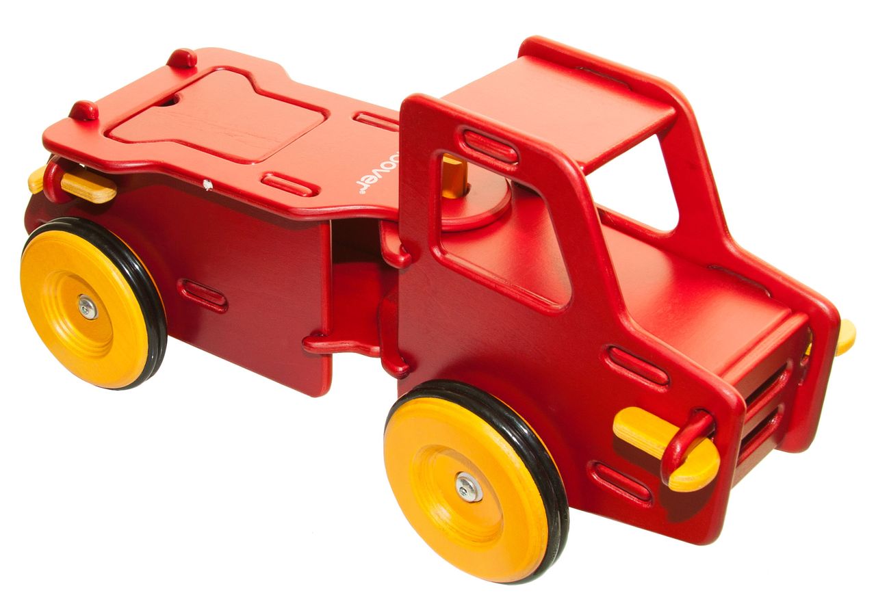 MOOVER Toys Junior Truck (rot) / dump truck (red)