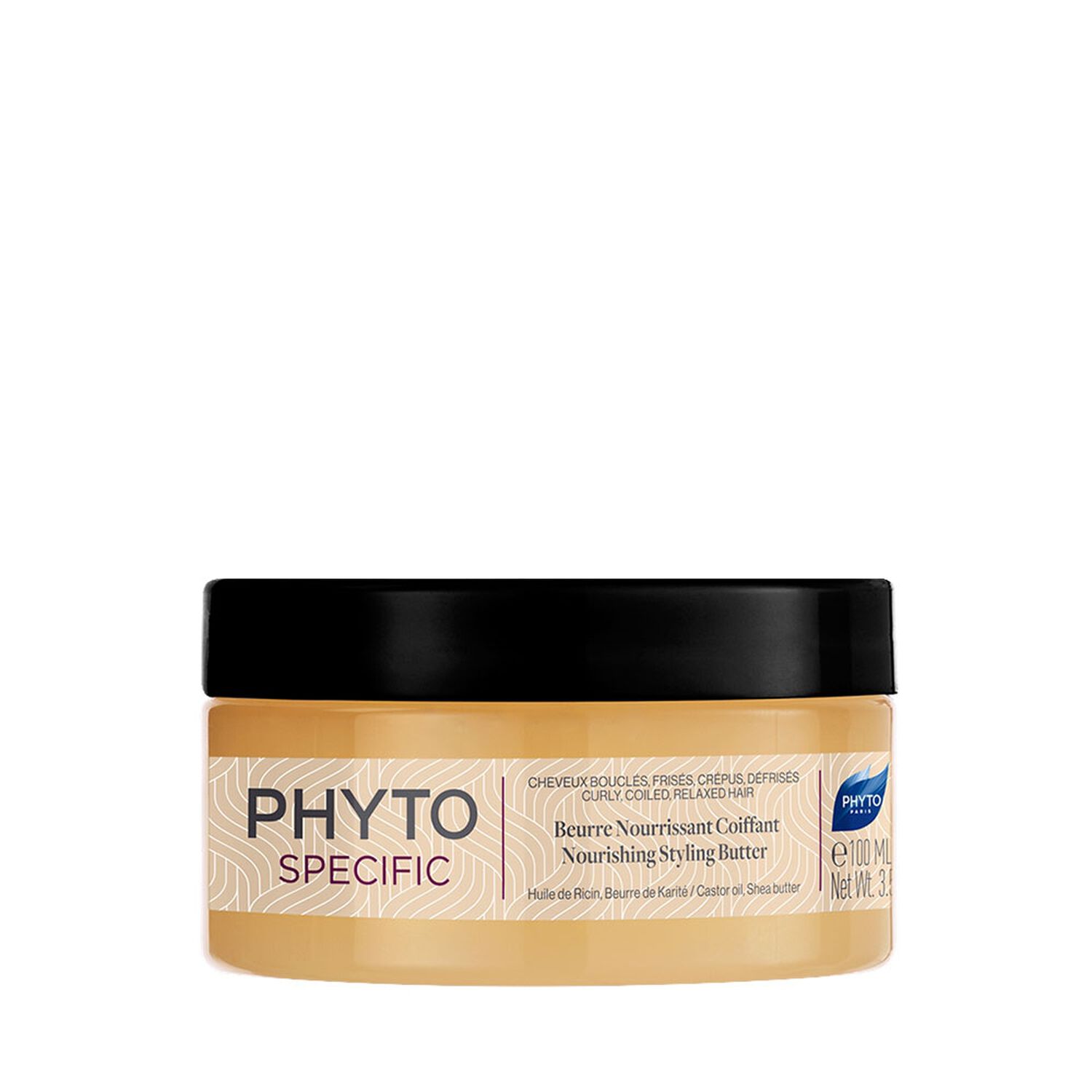 Phyto Phytospecific Beurre Coiffant - Cheveux Bouclés, Texturés Ou Défrisés 100 ml