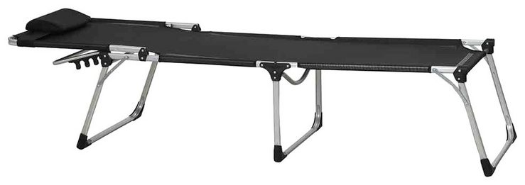 Siena Garden Gartenliege Sole, Aluminiumgestell, mehrfach verstellbar, 214x70x45 cm