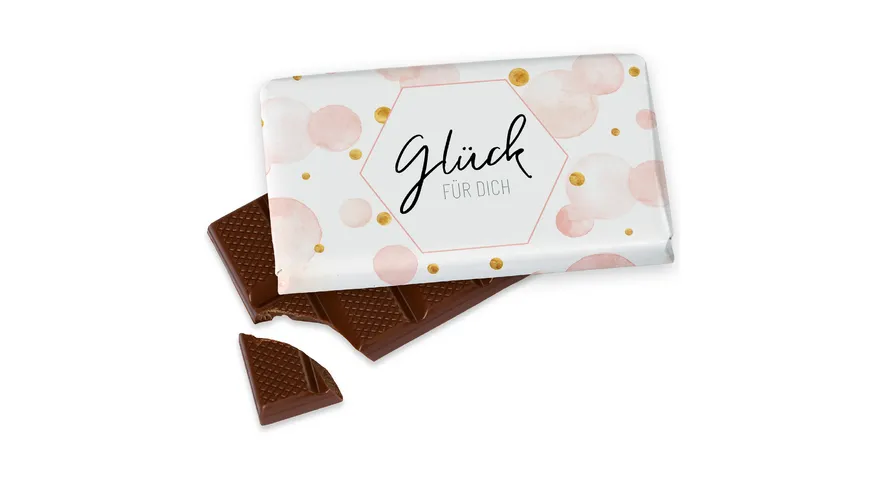 Geschenk für Dich Schokolade Glück für dich 40 g