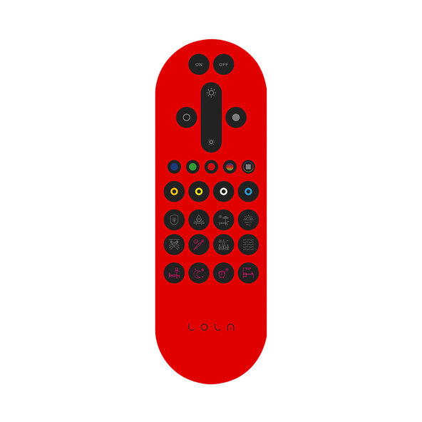 LED-Deckenleuchte LOLAsmart SABI, 4-flammig