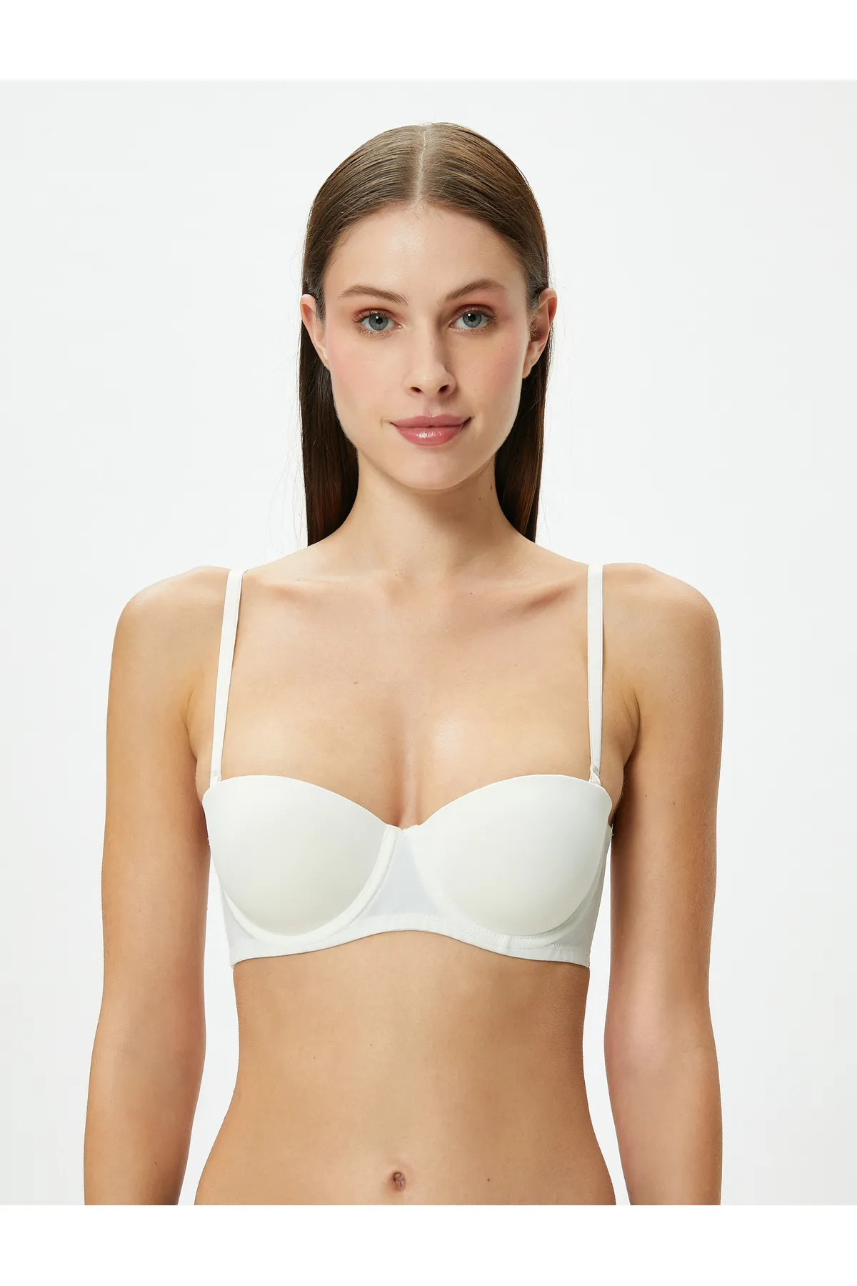 Koton  Trägerloser Push-up-BH mit Bügel, gepolstert, Basic