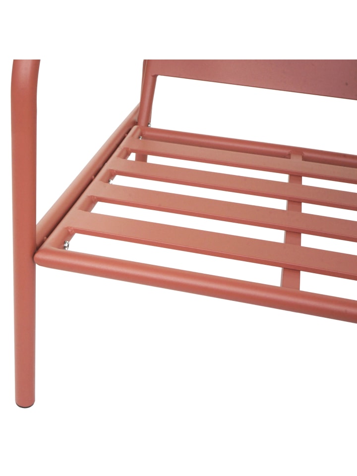 MCW Aluminium-Gartengarnitur O11, Terrakotta Polster beige günstig kaufen onesize