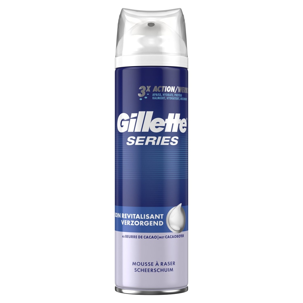 gillette Gillette Series Mousse À Raser 250 ml Préparation À Raser