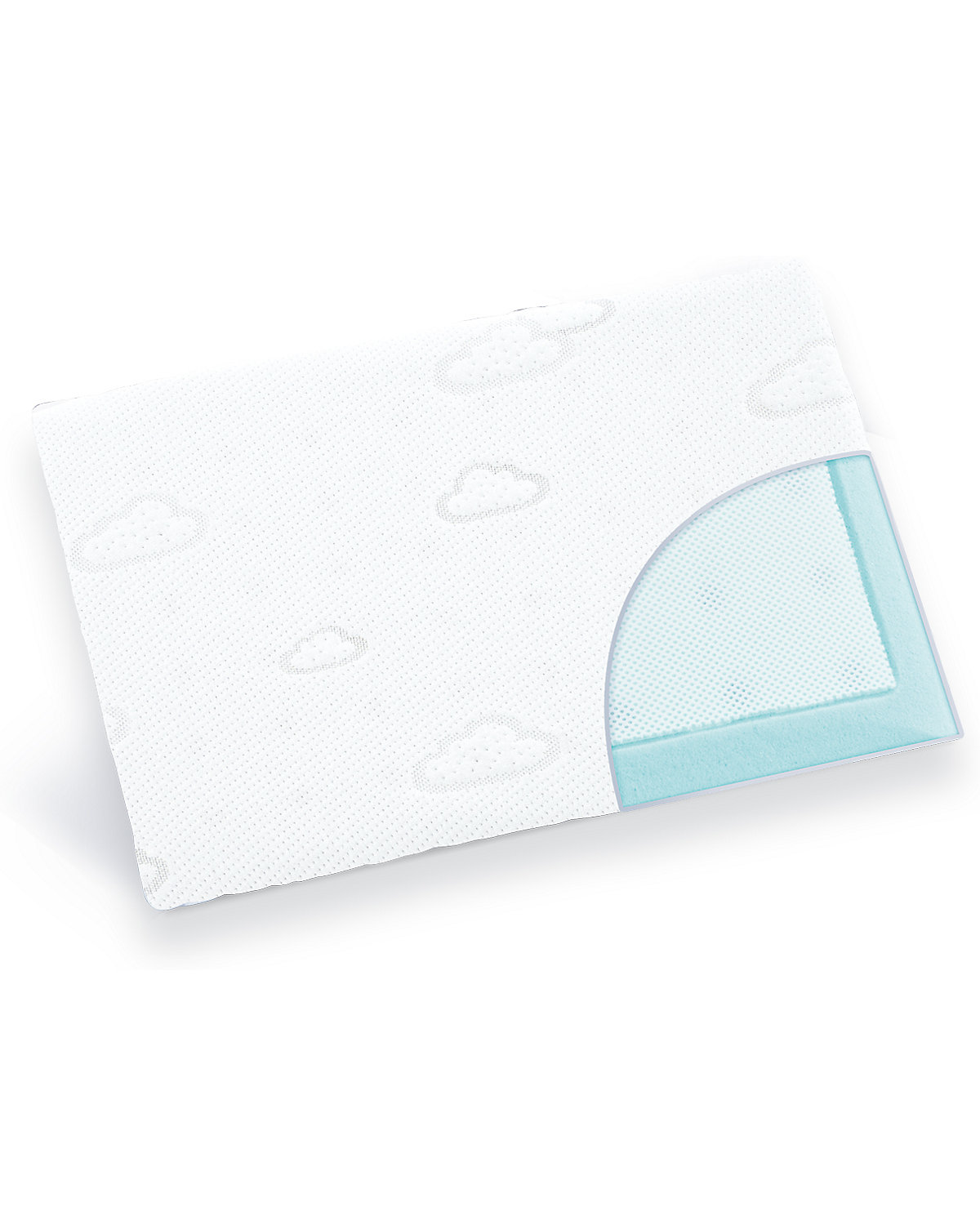 Babykopfkissen Care WOLKE  25 x 40 x 3 cm