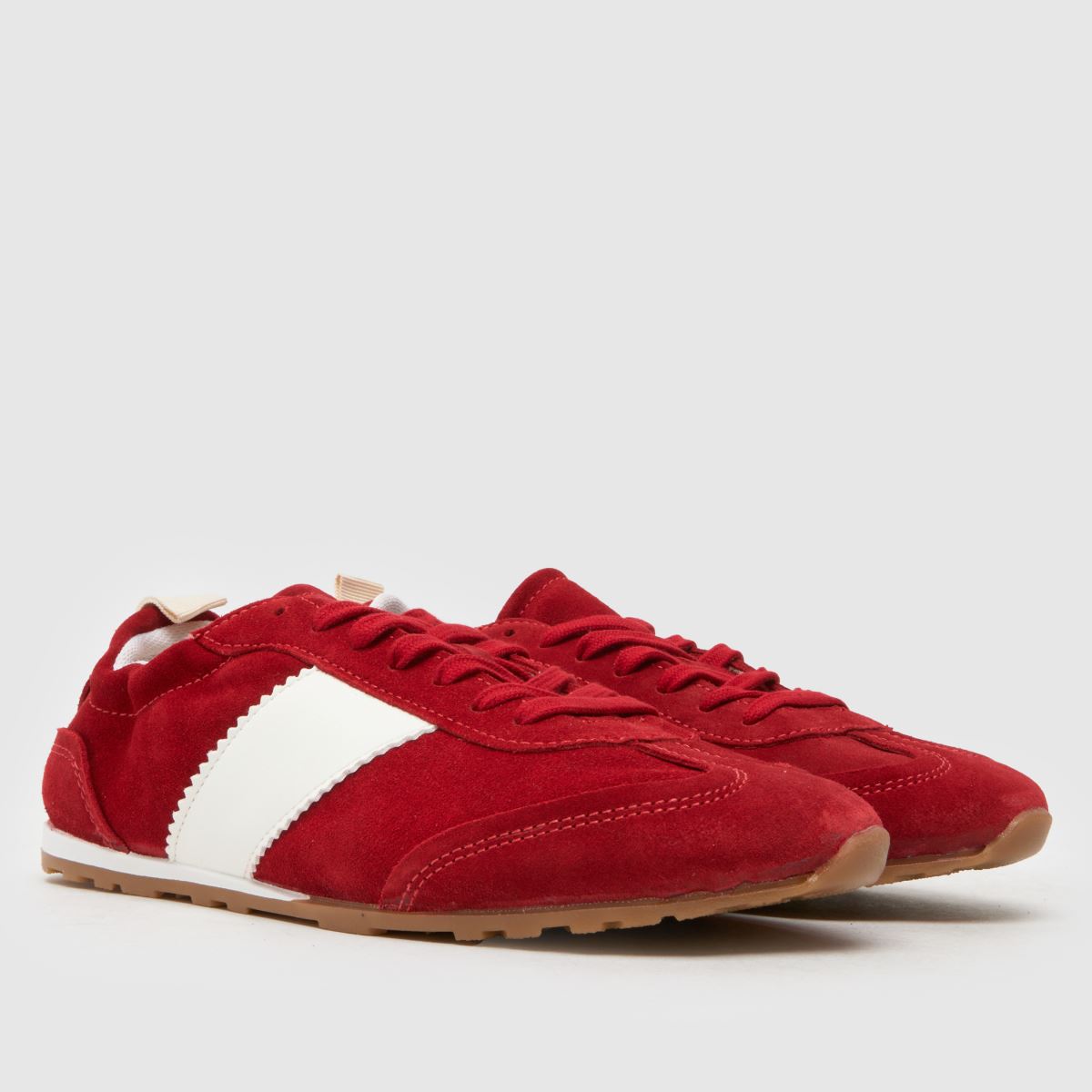 Schuh Meredith vékony talpú piros sportcipő