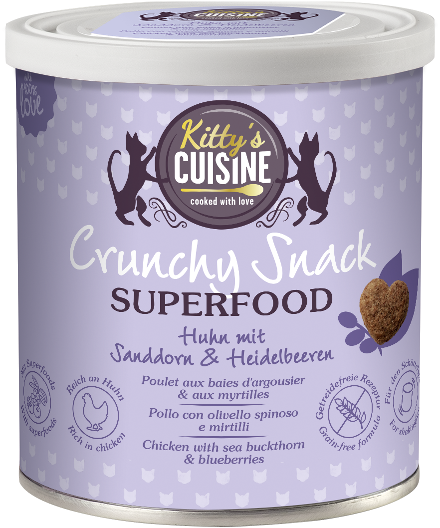Kitty's Cuisine Snacks Kitty's Cuisine Crunchy Snack Superfood 100g