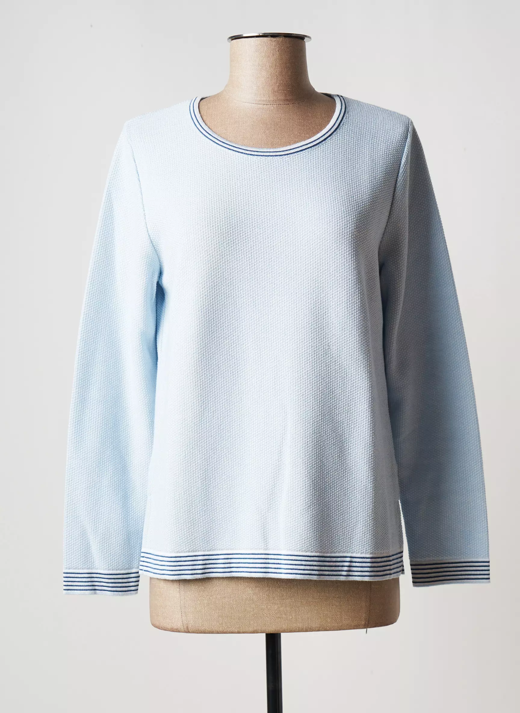 Eleane Pull Tuniques Femme couleur bleu