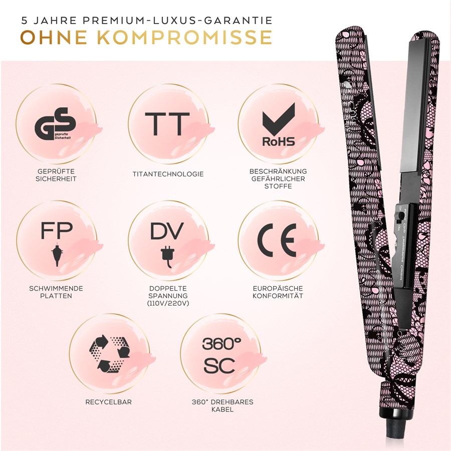 The Lace Titanium Plate Straightener