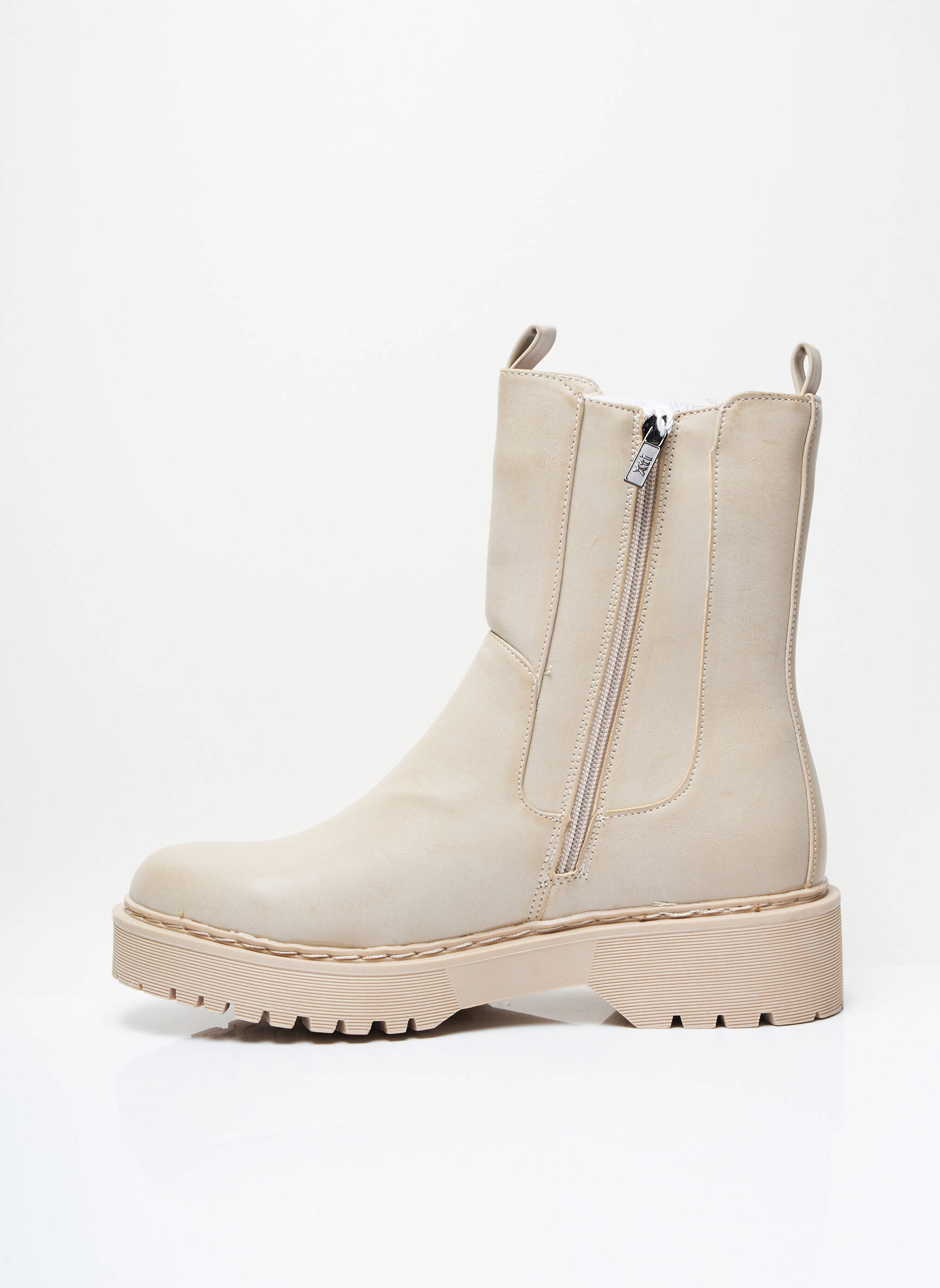 Xti Bottines Femme couleur beige