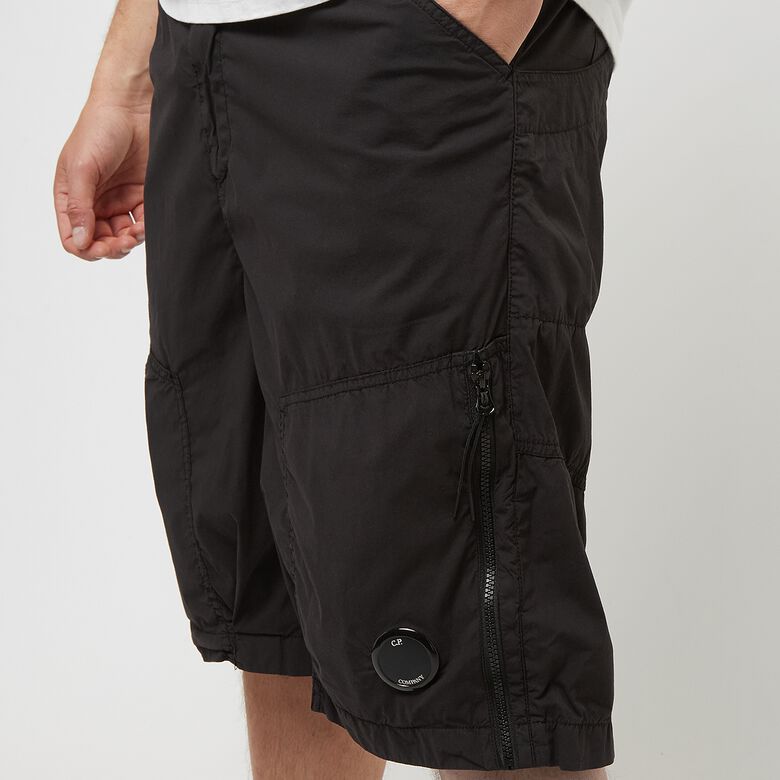 C. P. Company 50 Fili Stretch Shorts black