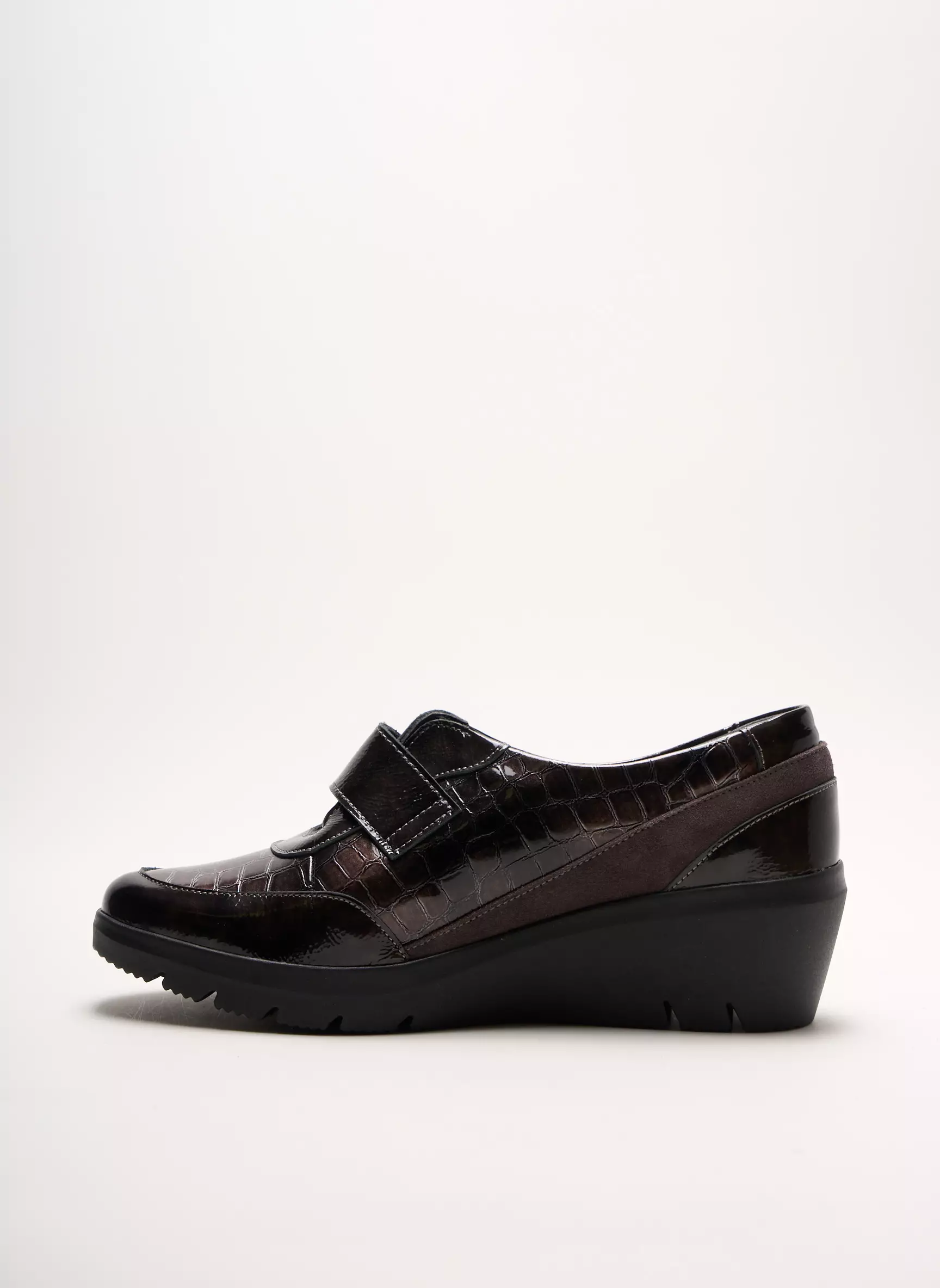 Swedi Chaussures Confort Femme couleur marron