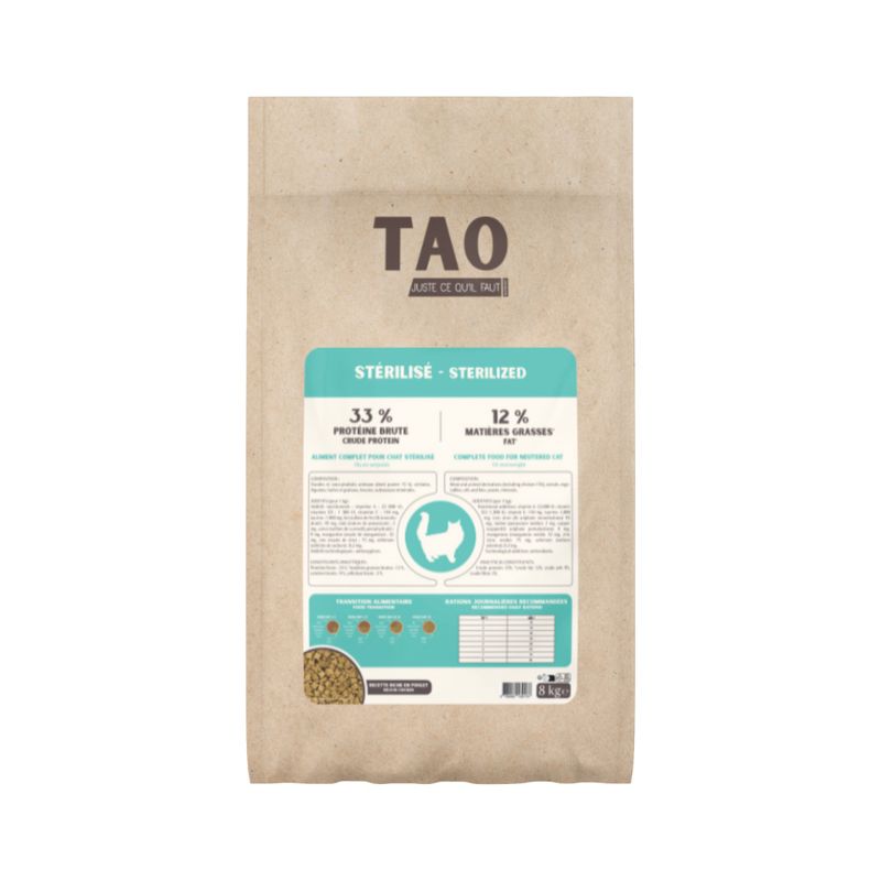 Nutrivet TAO Sterilisierte Katze Huhn zu TOP-Preisen | bitiba.de