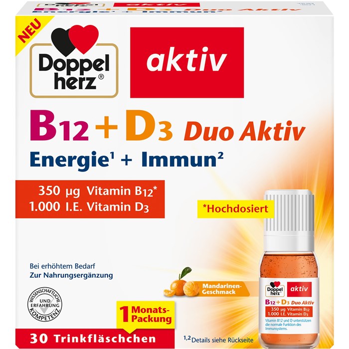 B12 + D3 Duo Aktiv
