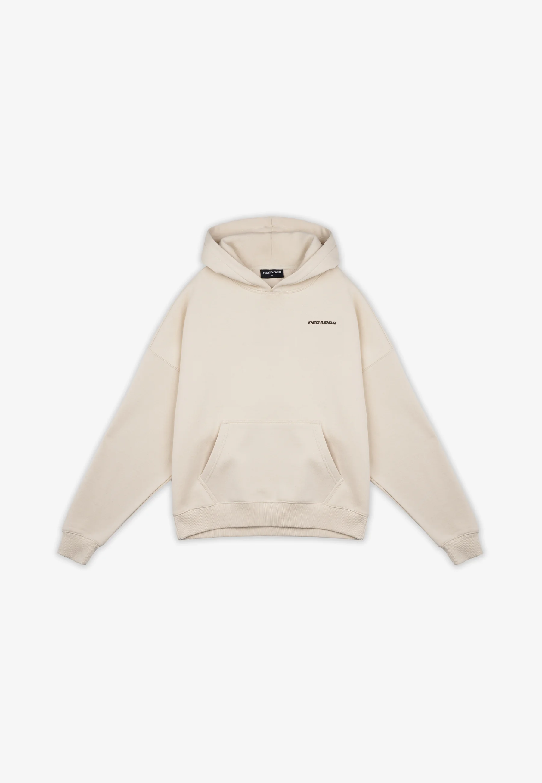Sudadera con capucha extragrande con logotipo de Pegador