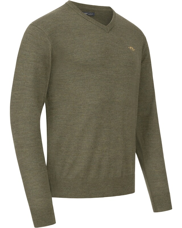 Blaser Outfits V-Pullover Merino