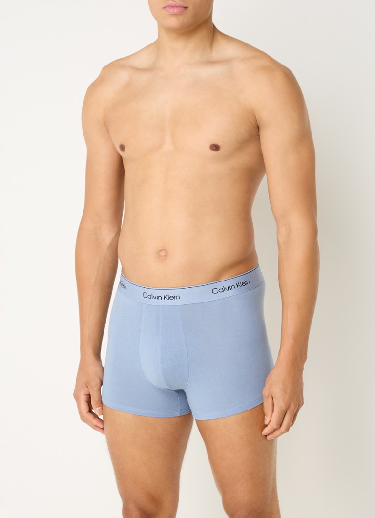 Calvin Klein Boxer Shorts with logo waistband in a 3-pack