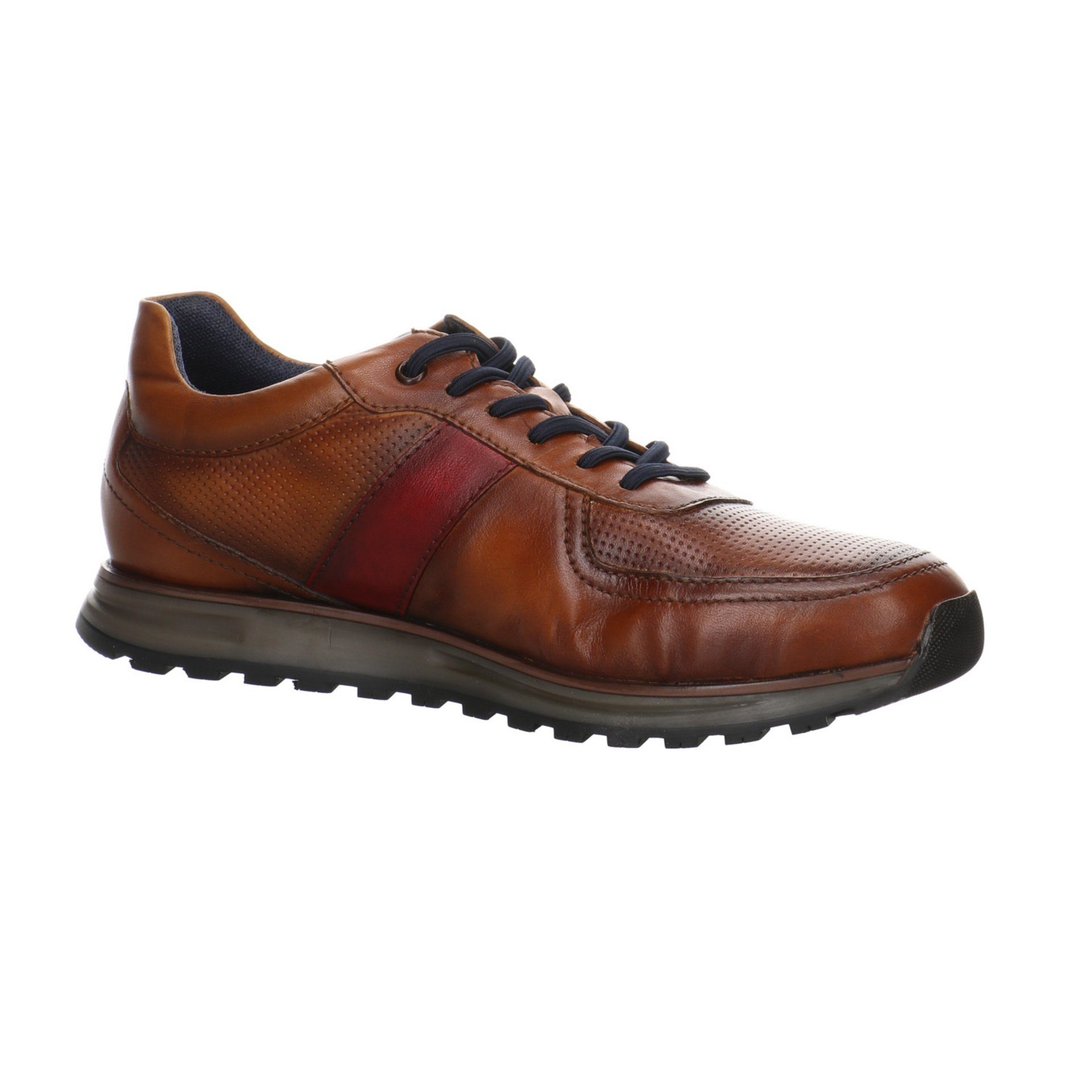 bugatti Herren Schnürhalbschuhe Sneaker Schnürschuh Glattleder