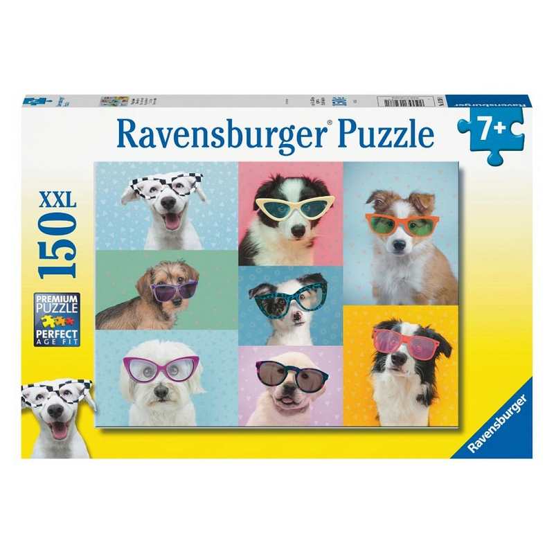 Puzzle chiens rigolos 150 pièces xxl