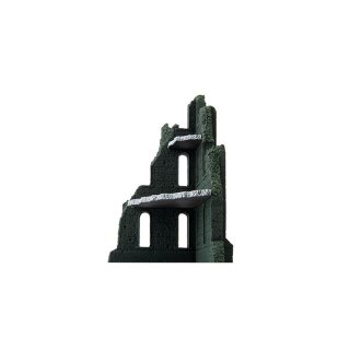 Gothic Battlefields - Medium Corner Ruin - Malachite (1)