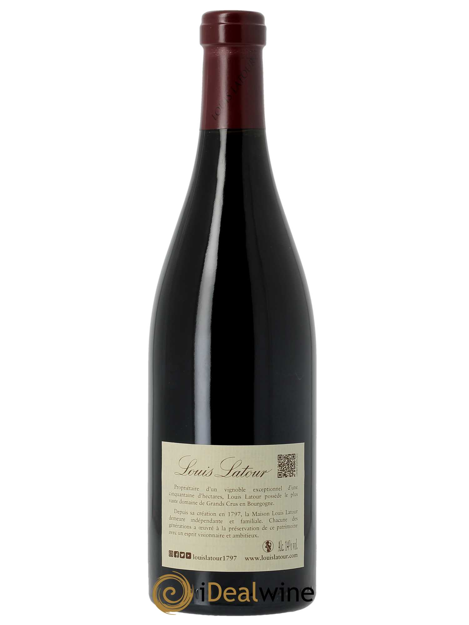 Corton Grand Cru Château Corton Grancey Louis Latour (CBO à partir de 6 BTS) 2012 - Lot de 1 Bouteille
