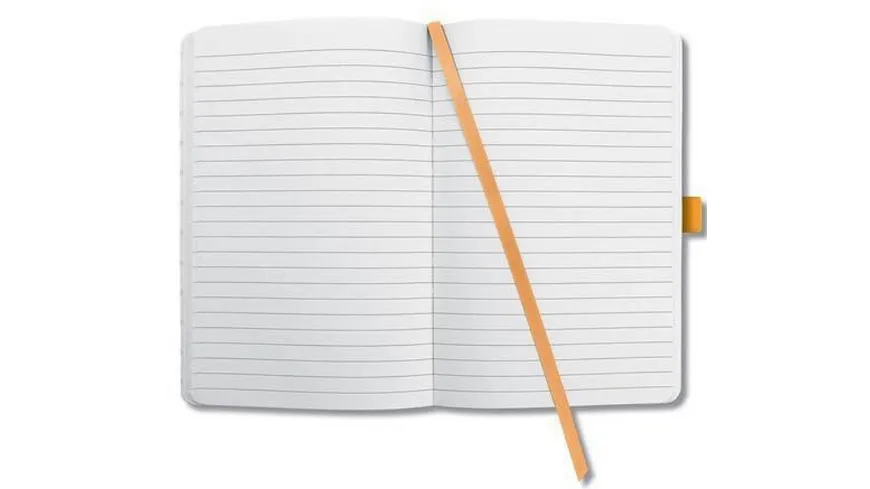 sigel Notizbuch Jolie® Bloom Orange 135 x 203mm liniert